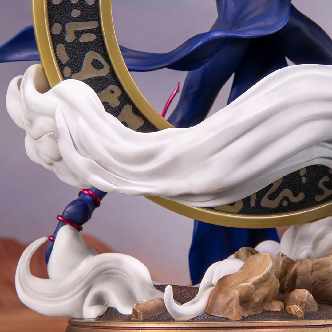 Yu-Gi-Oh! Dunkler Magier PVC-Figur blaue Variante Standard Edition von First 4 Figures