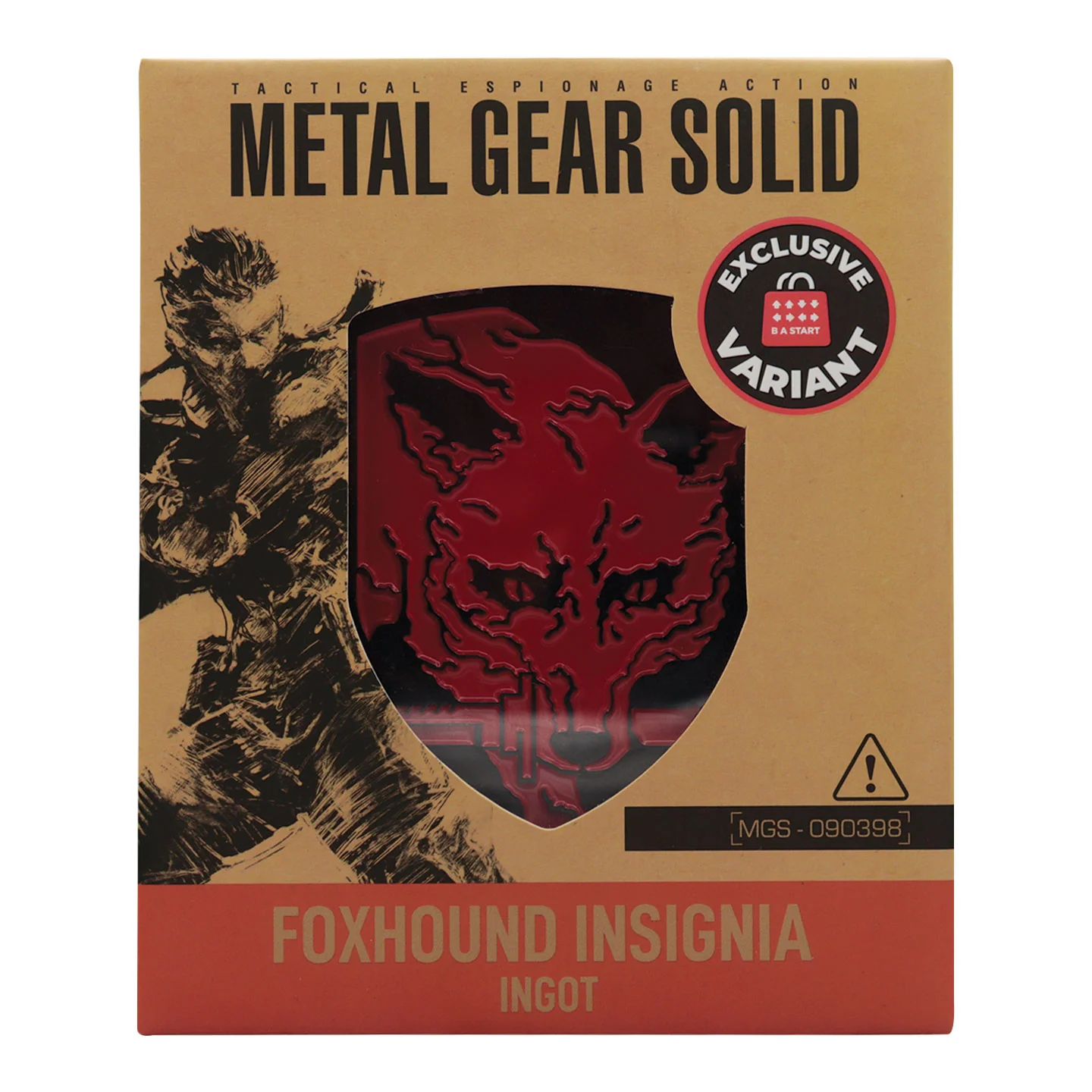 METAL GEAR SOLID FOXHOUND Insignia [EXCLUSIVE RED EDITION]