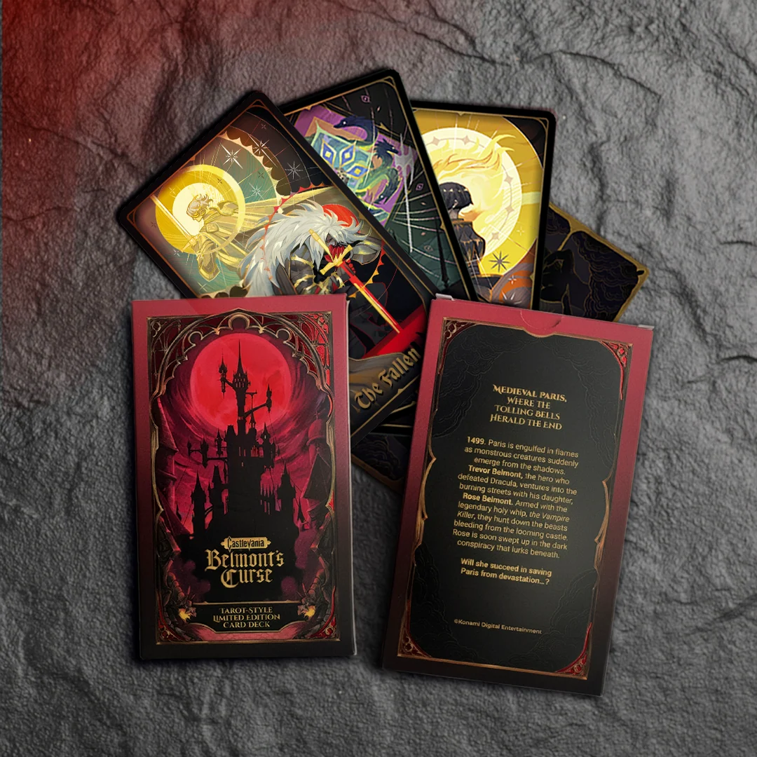 Castlevania Belmont's Curse Tarot Limited Edition Kortspil