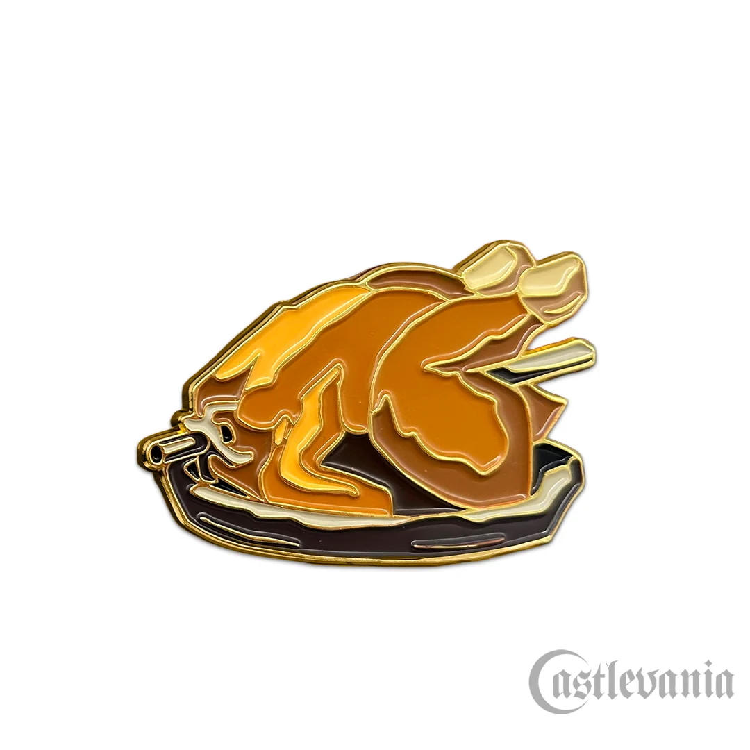 Castlevania Belmont's Curse Brathähnchen Emaille-Pin