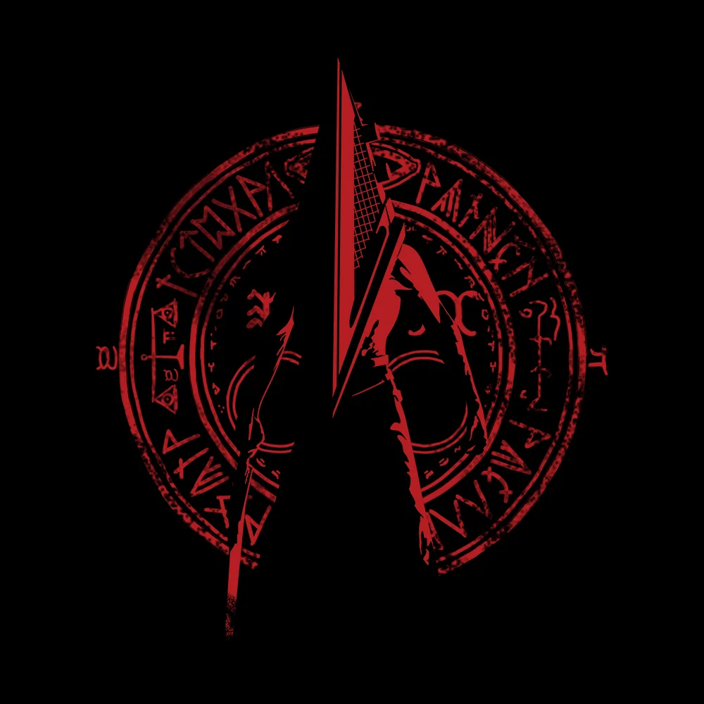 Red Pyramid Thing Pillow 18x18 cm with Shape-Retaining Insert