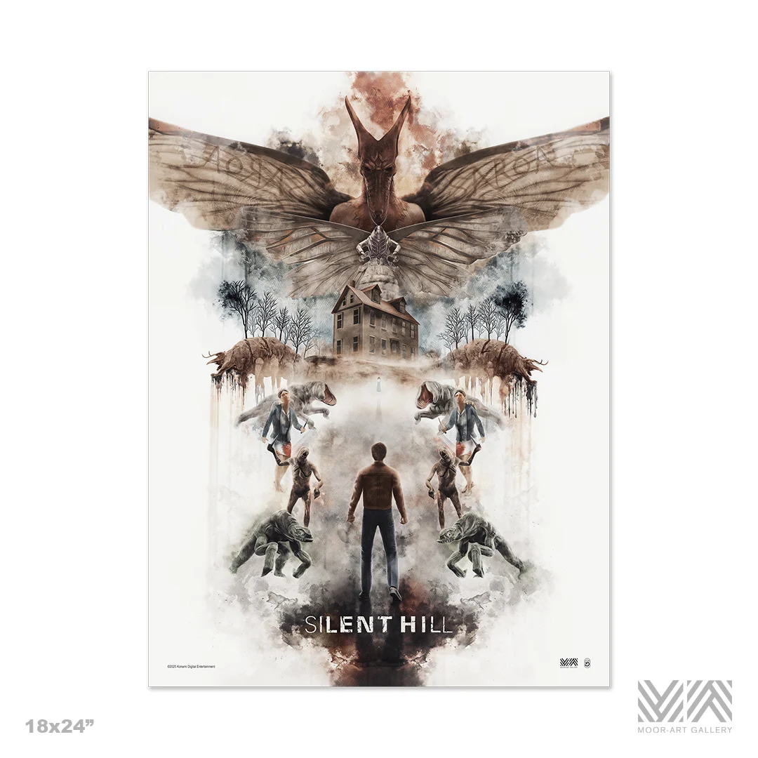 SILENT HILL Limited Edition Art Poster Color Variant Print