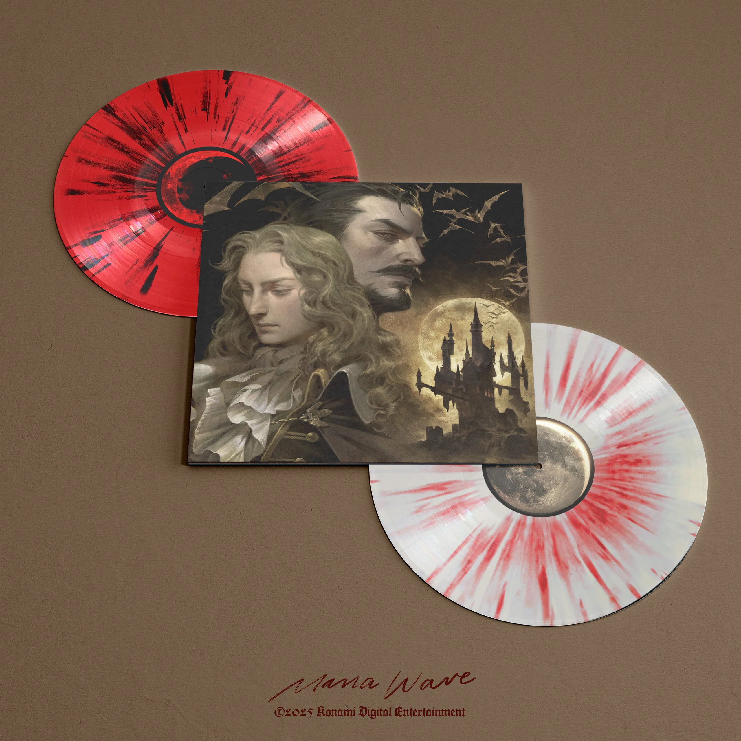 Castlevania Piano Collections 2xLP OKS GEAR Exclusive Blood Spatter Vinyl