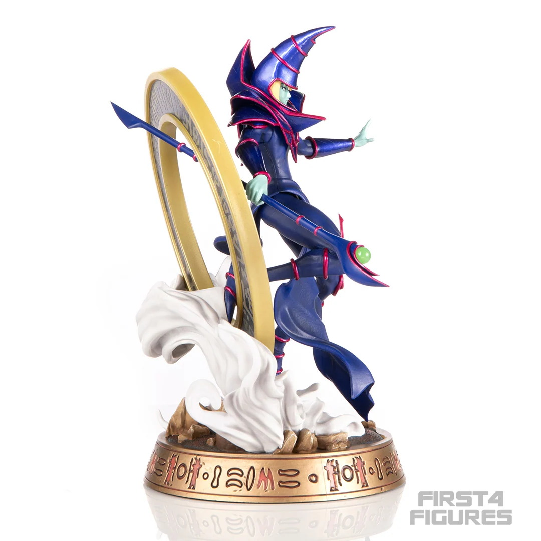 Yu-Gi-Oh! Dunkler Magier PVC-Figur blaue Variante Standard Edition von First 4 Figures