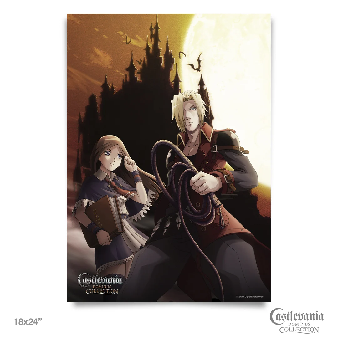 Castlevania Dominus Collection Poster Bundle with Gothic Game Art Prints