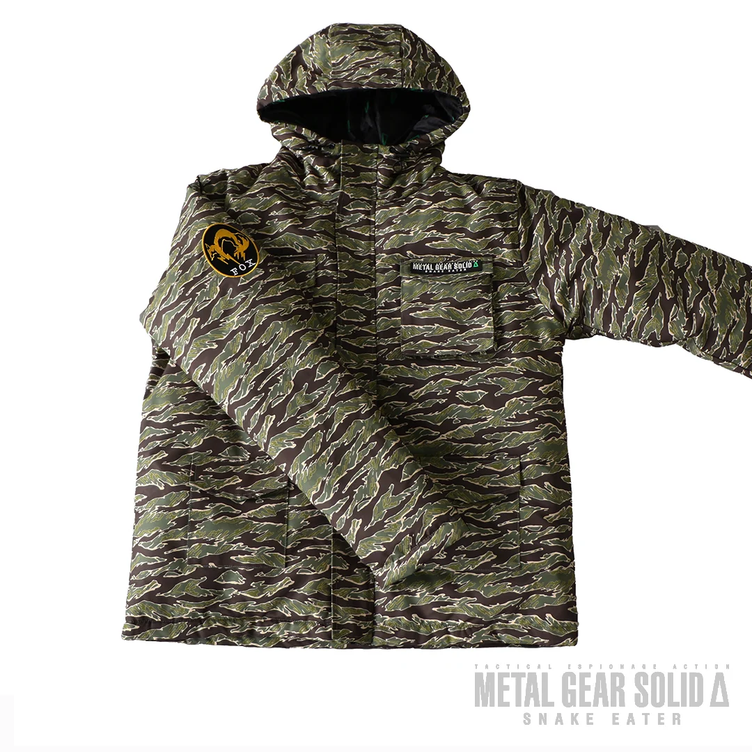 METAL GEAR SOLID Δ: SNAKE EATER Tiger Stripe Camo outdoorjas
