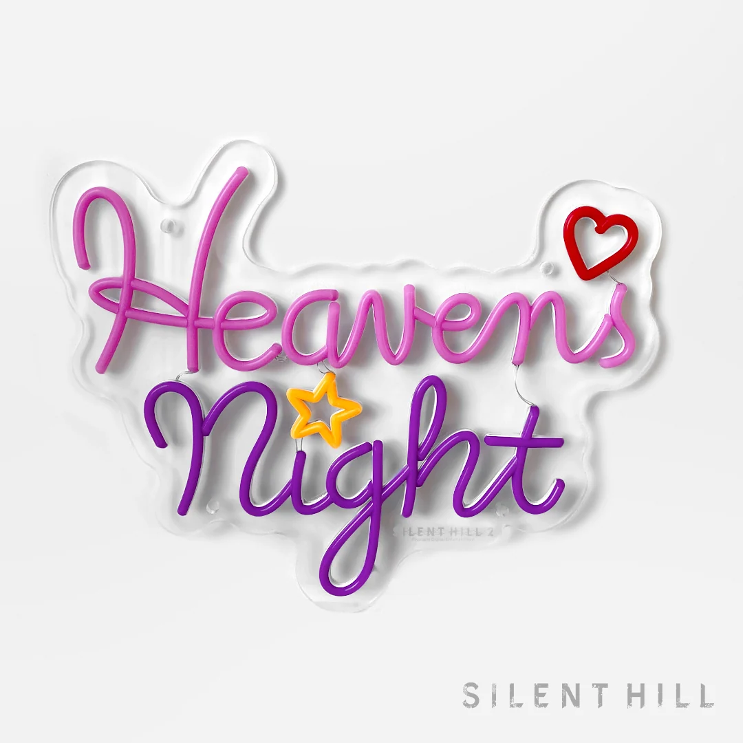 SILENT HILL 2 Heaven's Night Neon Sign