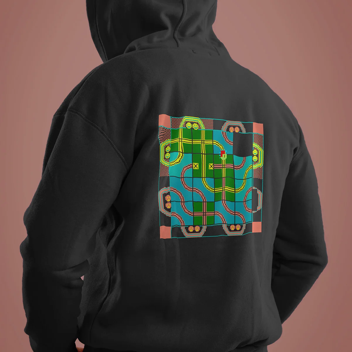 Locomotion Hoodie Cotton Poly Fleece Pullover with Pouch Pocket