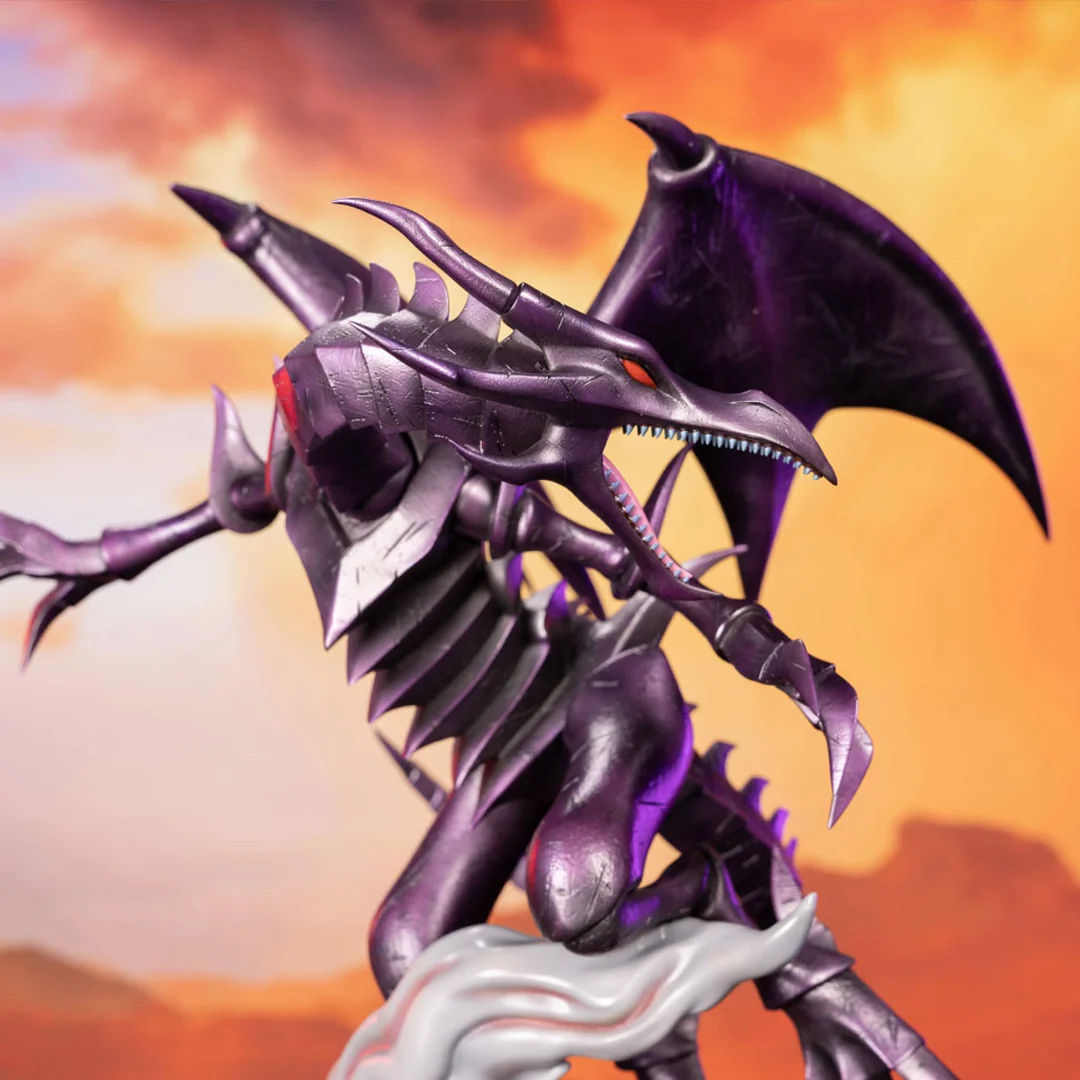Yu-Gi-Oh! Red-Eyes B. Dragon Purple Variant PVC Statue Standard Edition