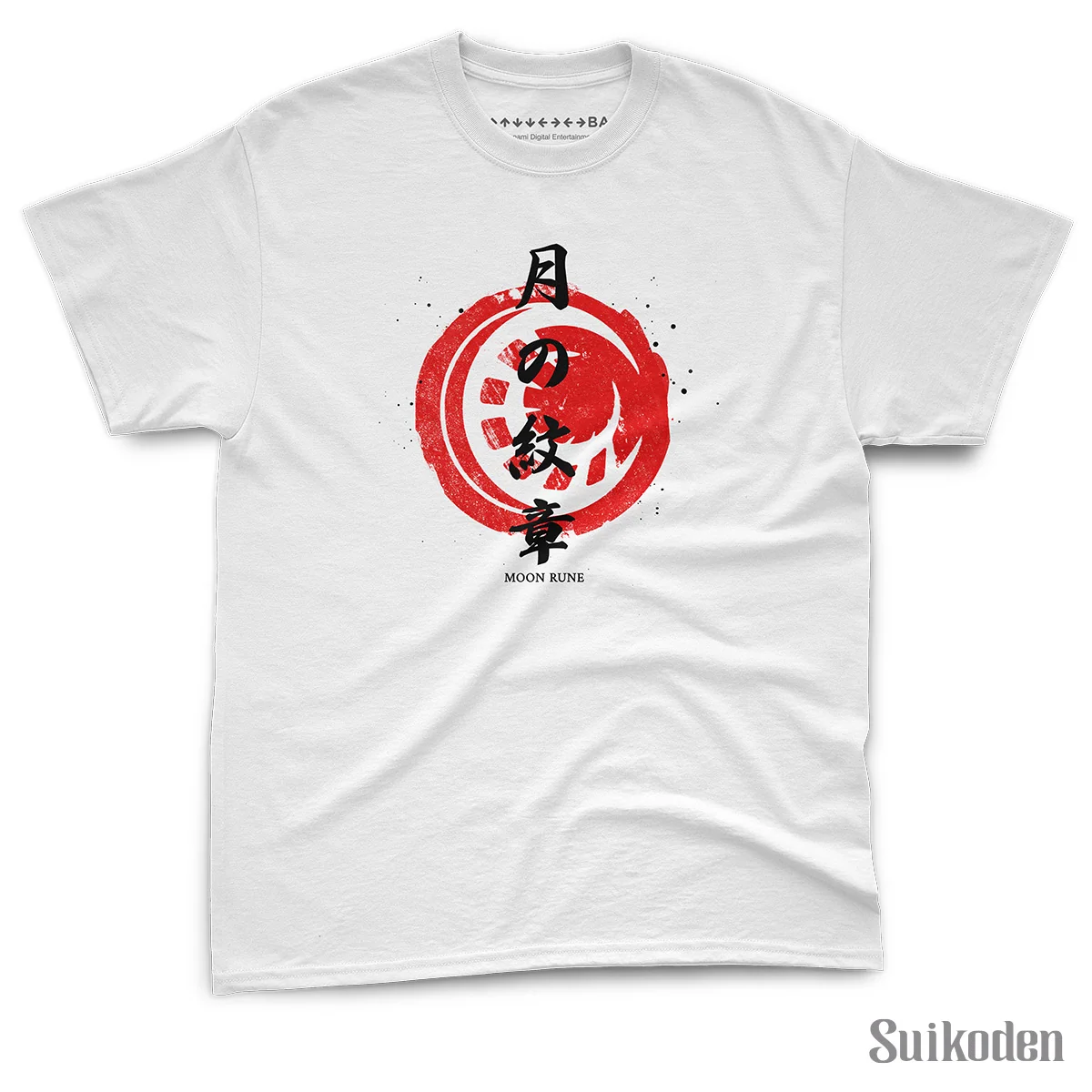 Moon Rune T-Shirt from Suikoden in Ring-Spun Cotton