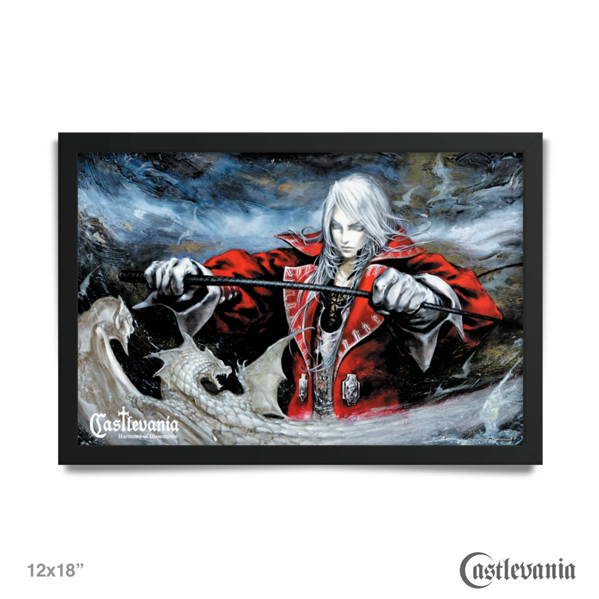 Harmony of Dissonance Framed Poster Wall Art 12x18 Inch