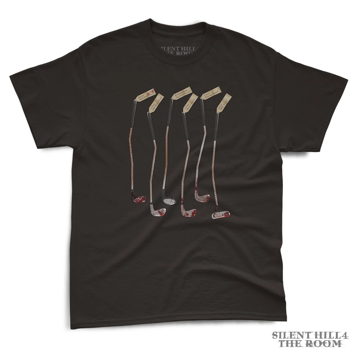 T-shirt Golf Clubs, lekki bawełniany tee South Ashfield Heights
