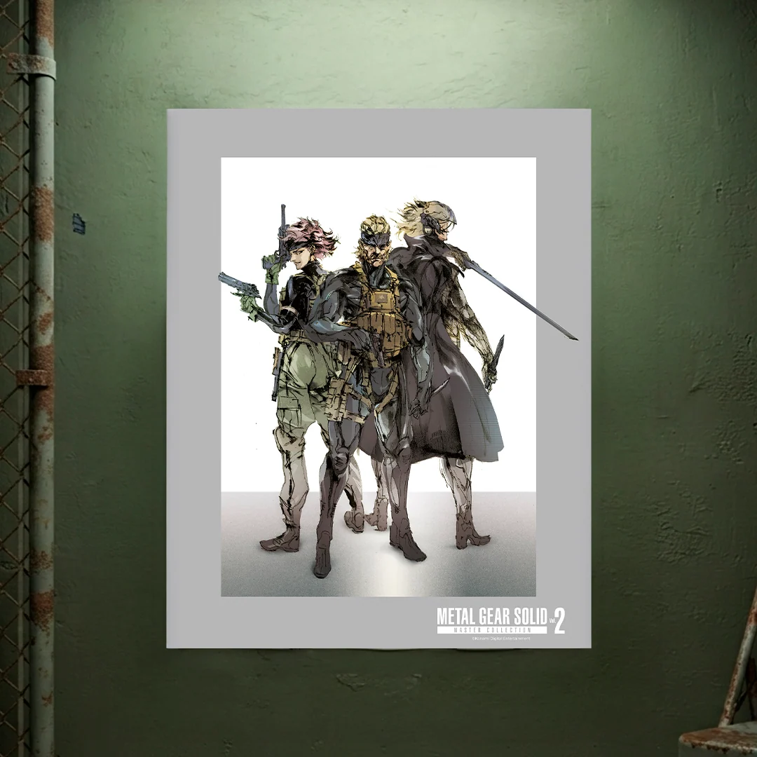Metal Gear Solid 4 Guns of the Patriots Key Art Poster II