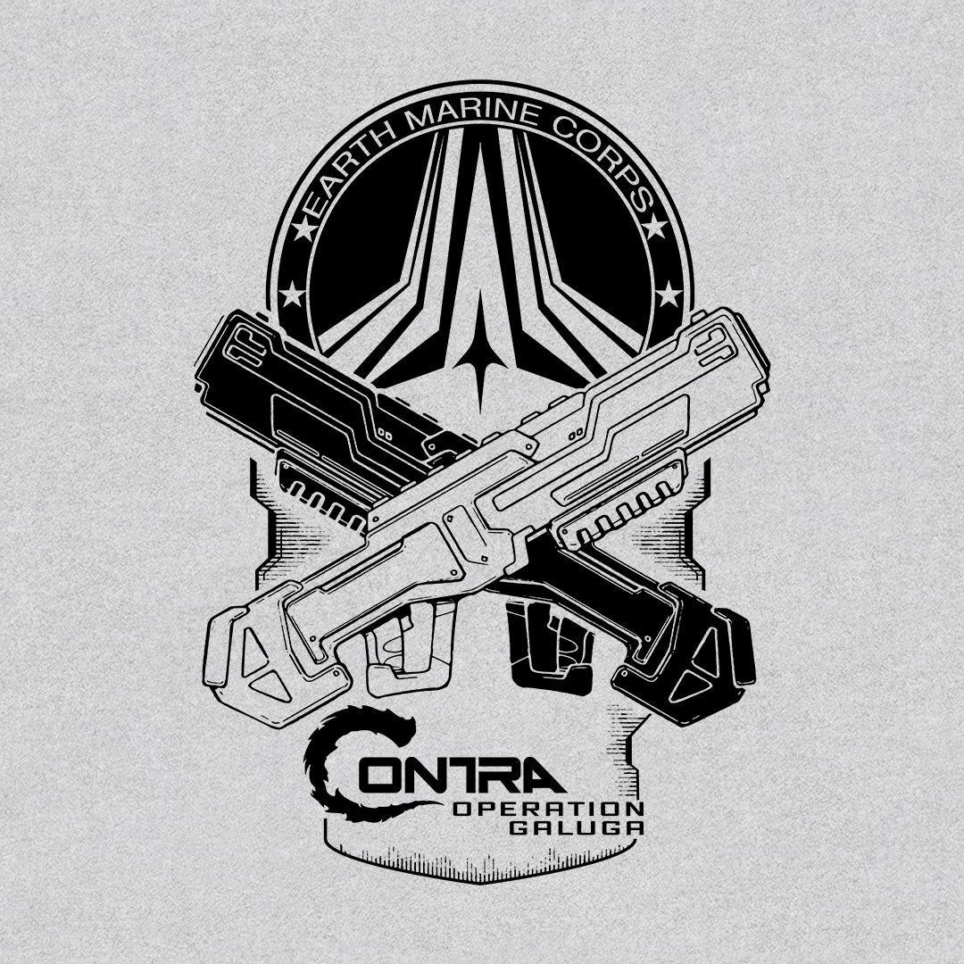 Earth Marine Corps T-shirt uit Contra: Operation Galuga