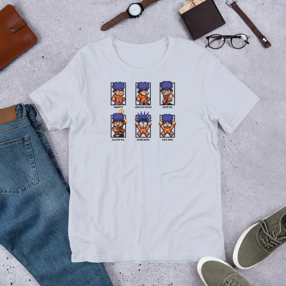 Moods Goemon T-Shirt Lightweight Ninja Tee for Men and Women