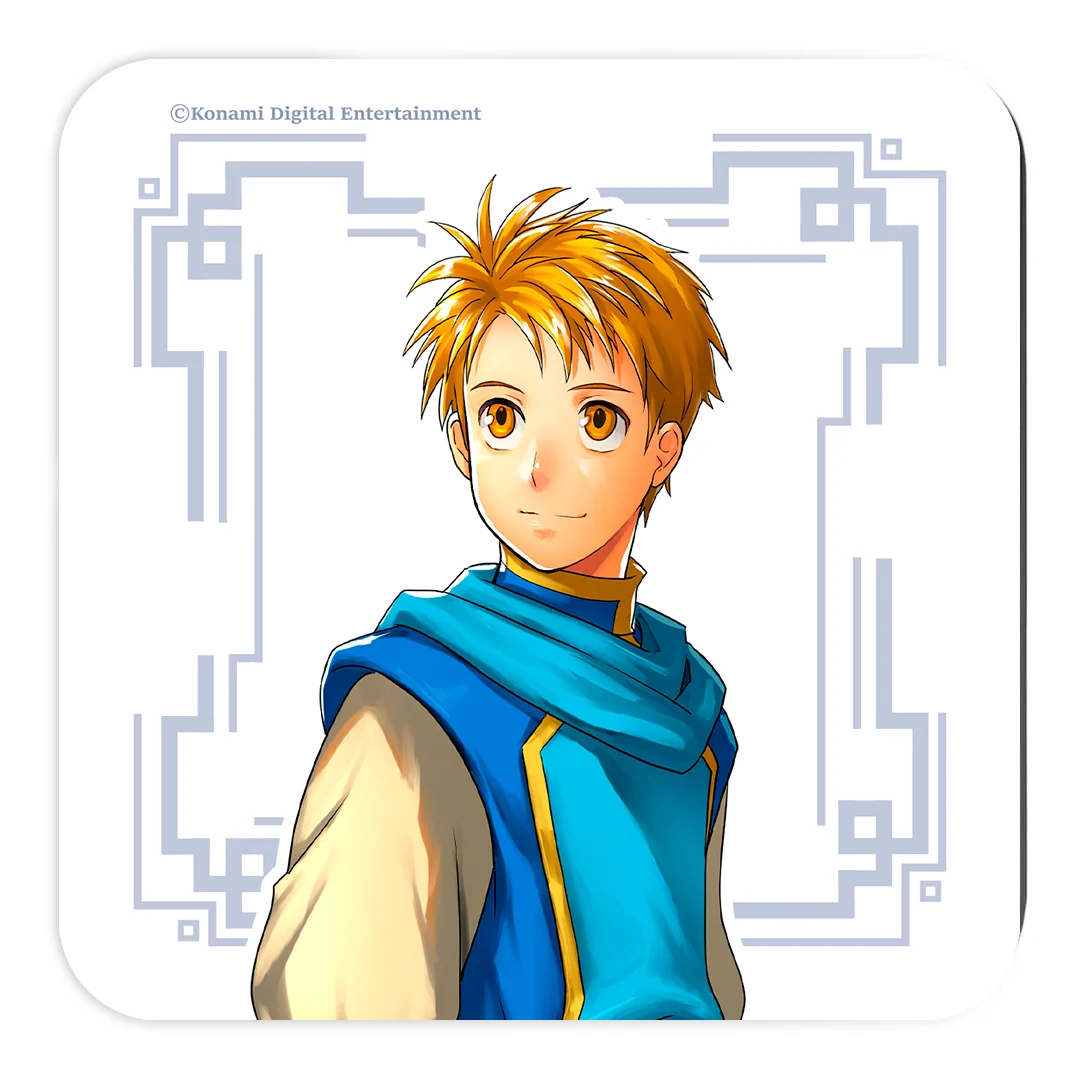 Set de 6 dessous de verre Suikoden I & II HD Remaster avec dos en liège