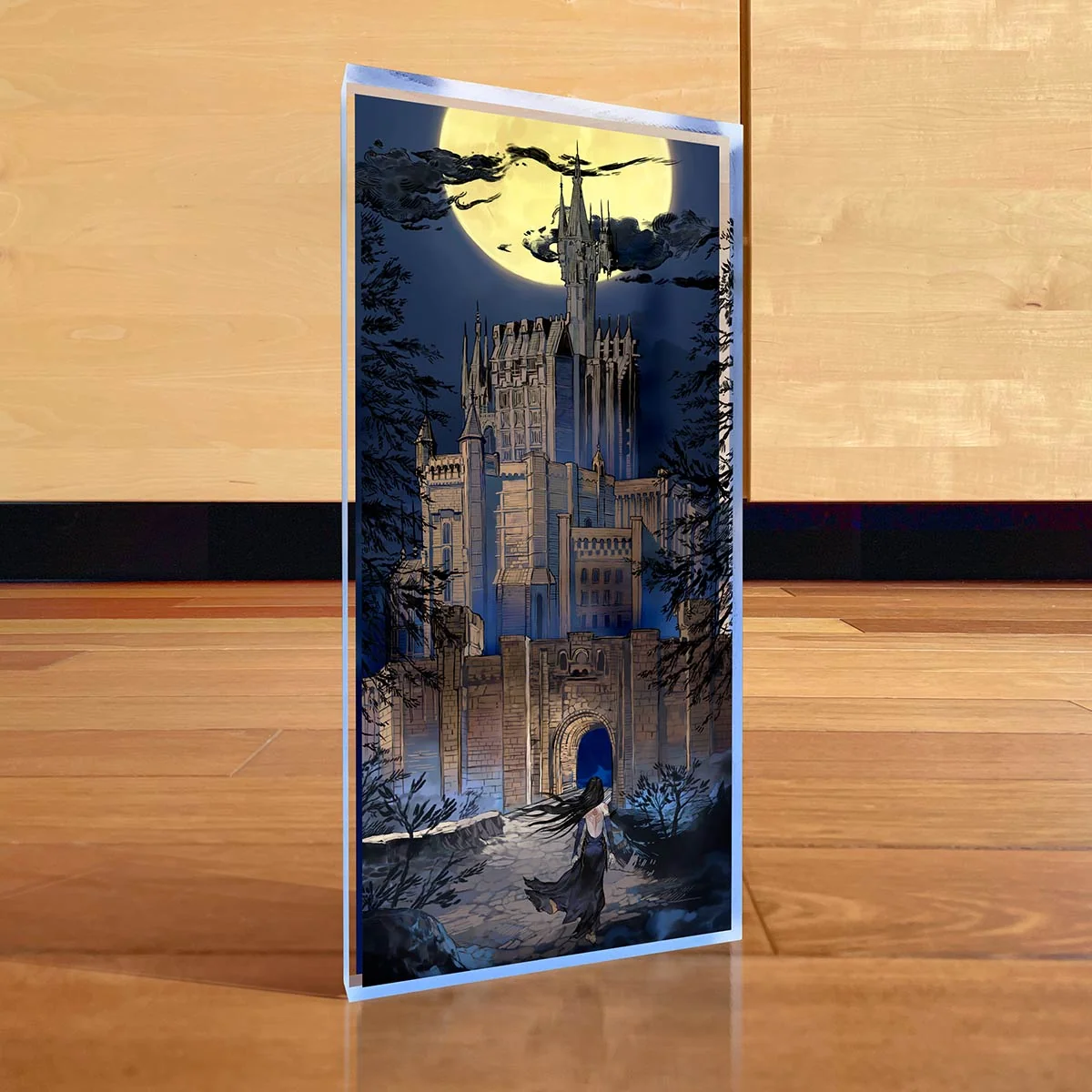 Castlevania: Order of Ecclesia Shanoa Desktop Art, 3/4 Inch Acrylic