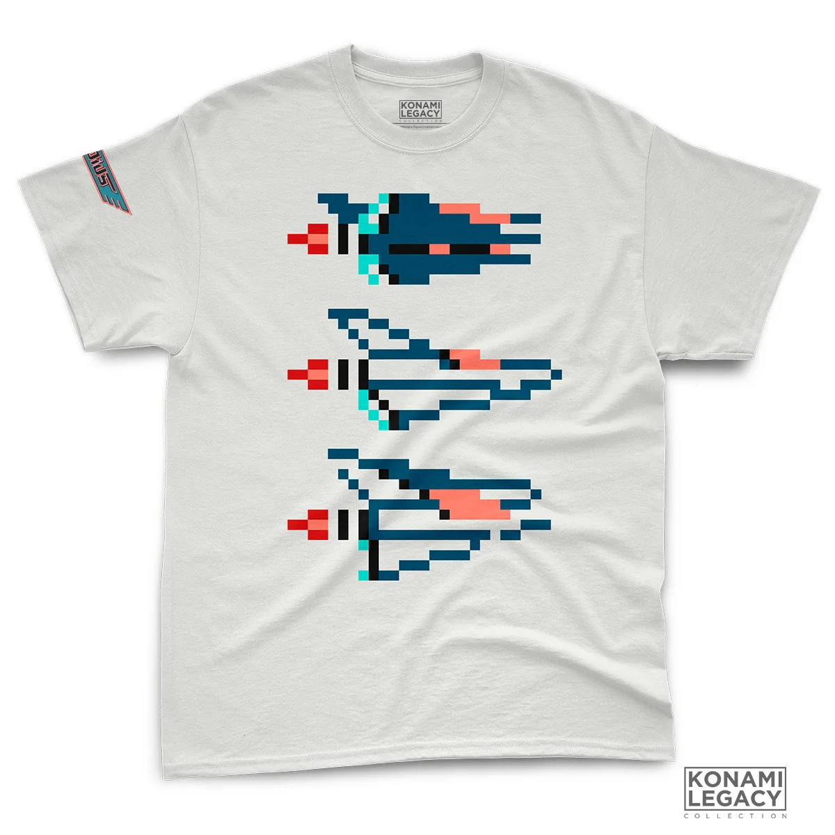 Gradius Vic Viper T-shirt – Konami Legacy Gaming Tee