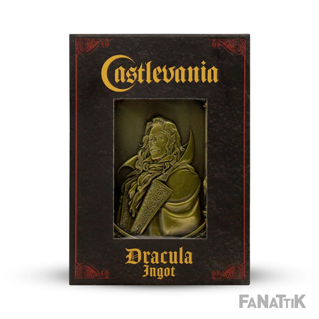 Castlevania Dracula Limited Edition metalowa sztabka w pudełku prezentowym