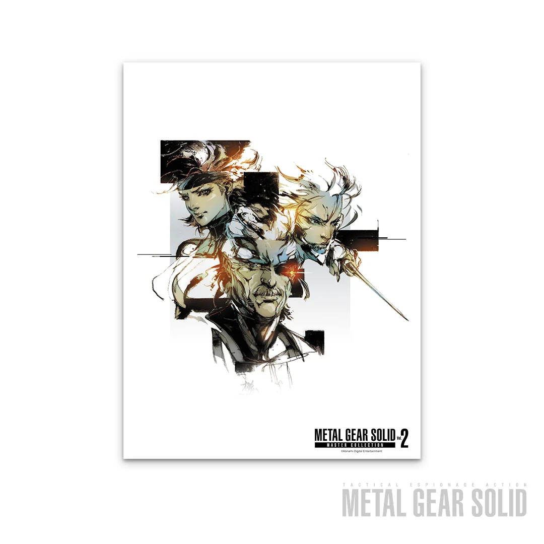 Metal Gear Solid 4 Guns of the Patriots Key Art Poster I