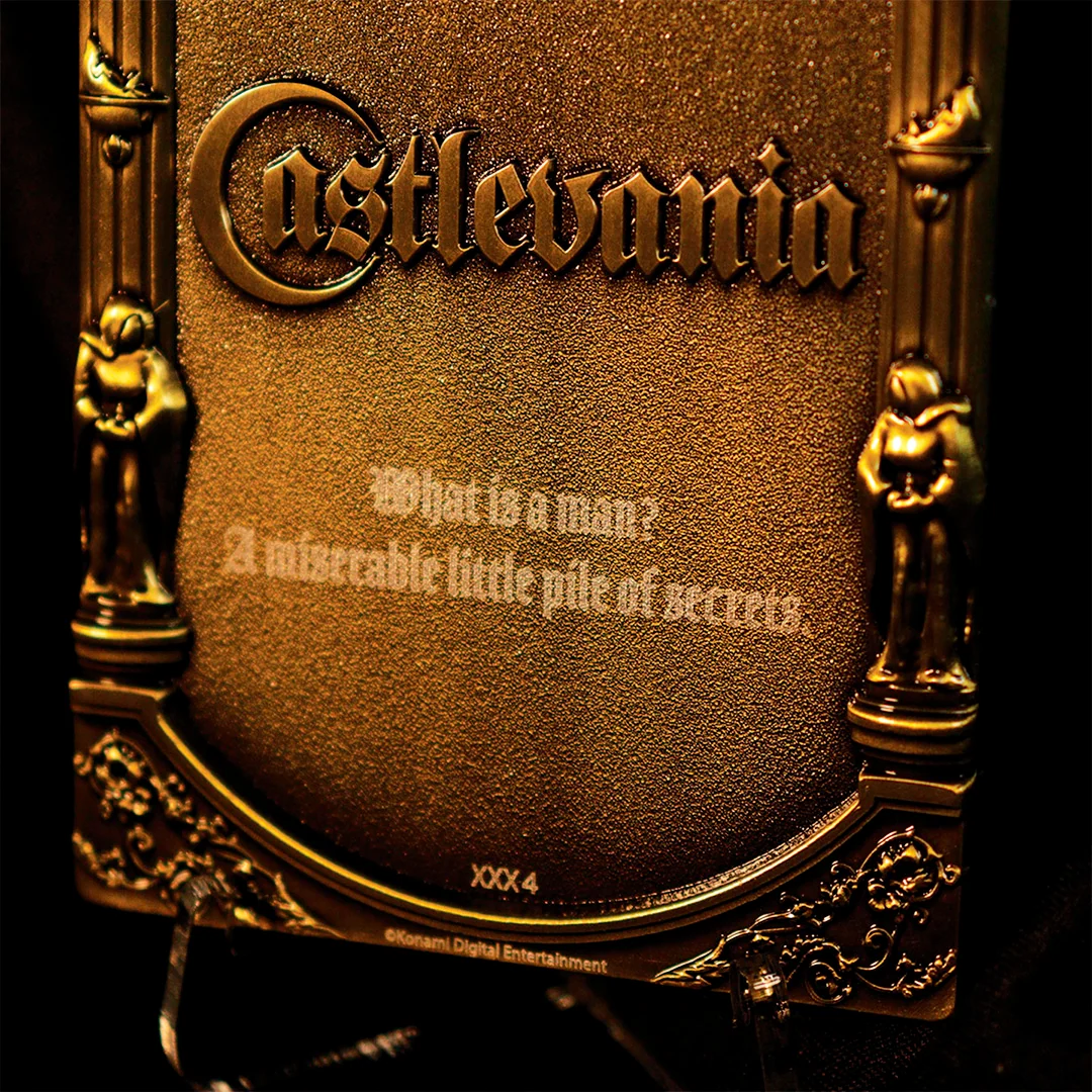 Castlevania Dracula Limited Edition metalowa sztabka w pudełku prezentowym