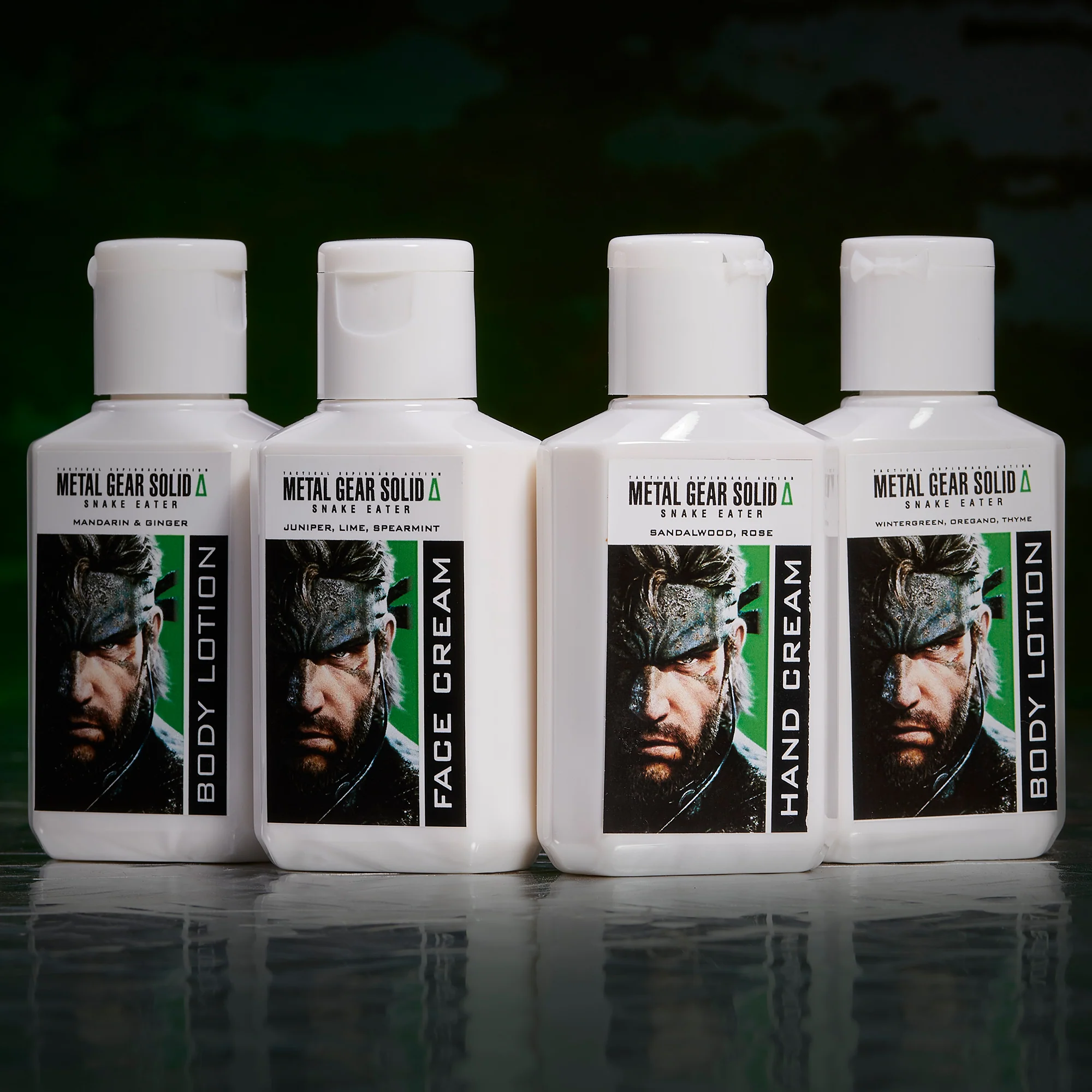 Metal Gear Solid presentpaket (body lotion)