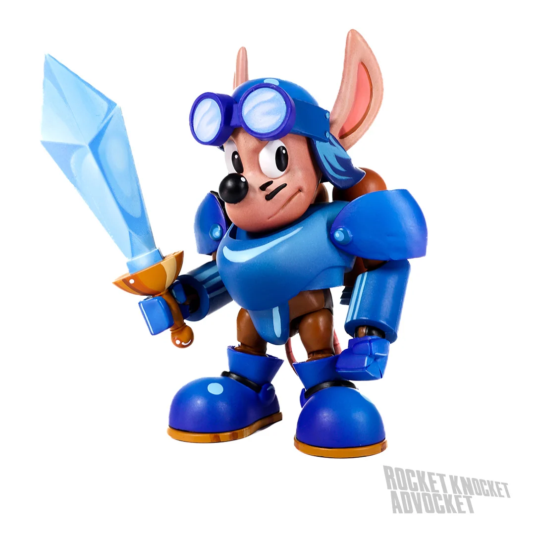 Rocket Knight Adventures Sparkster Signature Series actionfigur