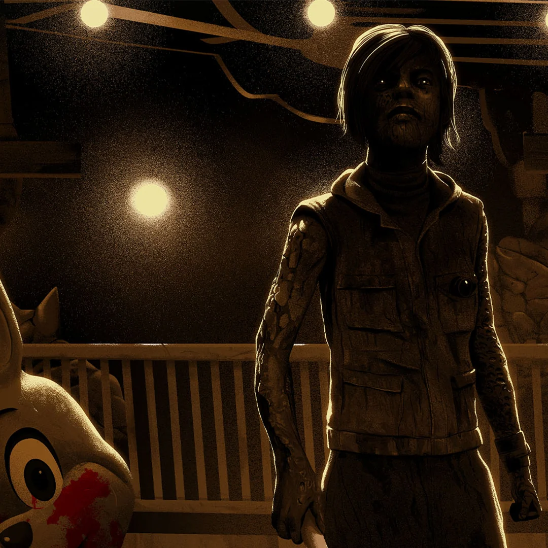 SILENT HILL 3 – limitowany plakat artystyczny, wariant sepia, autorstwa Chrisa Koehlera