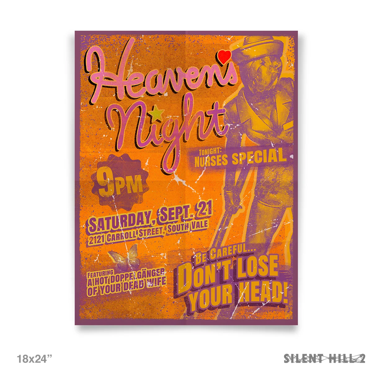 Heaven's Night Silent Hill 2 Matte Poster Print