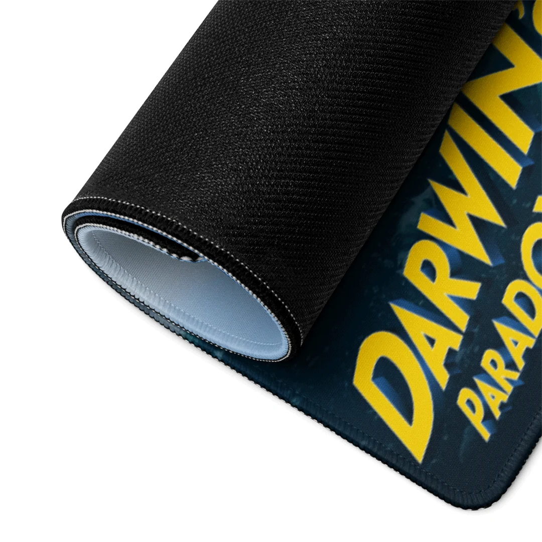 Mouse Pad Gamer Darwin's Paradox 36 x 18 Inch, Tapete de Mesa