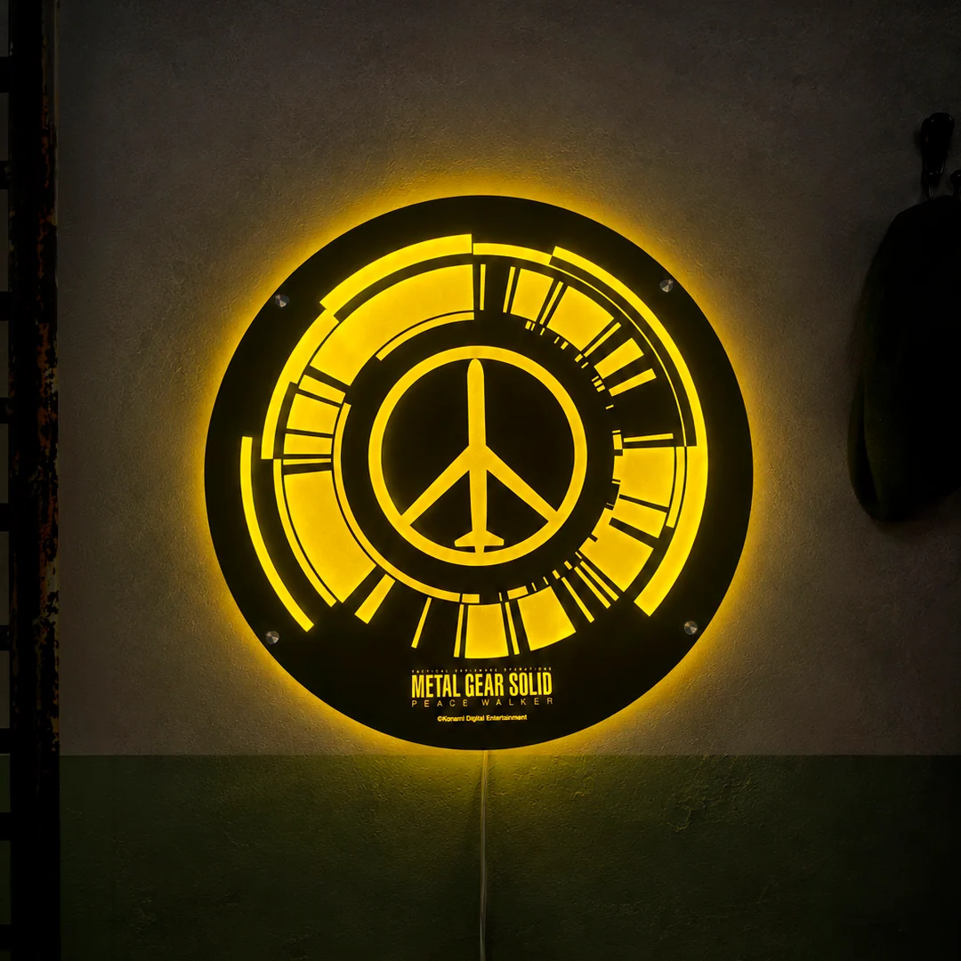 Metal Gear Solid: Peace Walker LED Logo Lamp