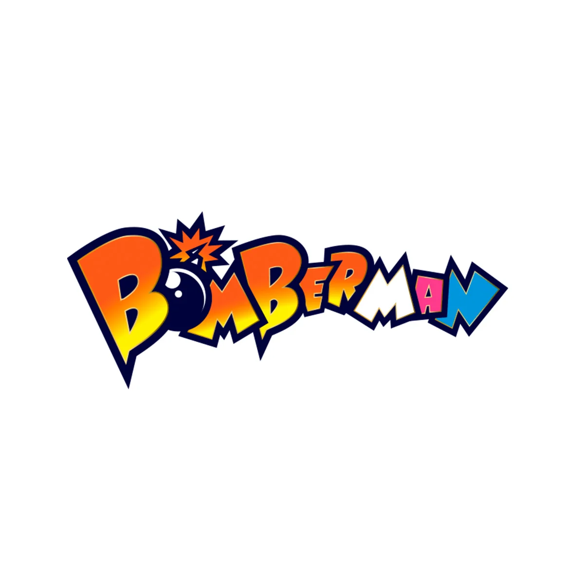 Bomberman Logo T-Shirt Klassisk Konami Streetwear Tee