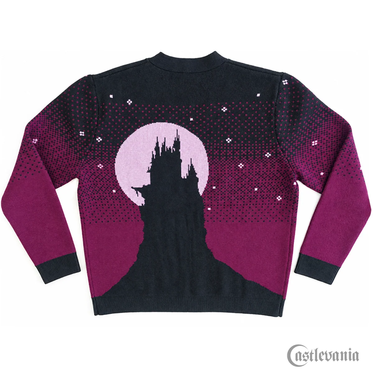 Castlevania 40th Anniversary Death Sprite Strickjacke