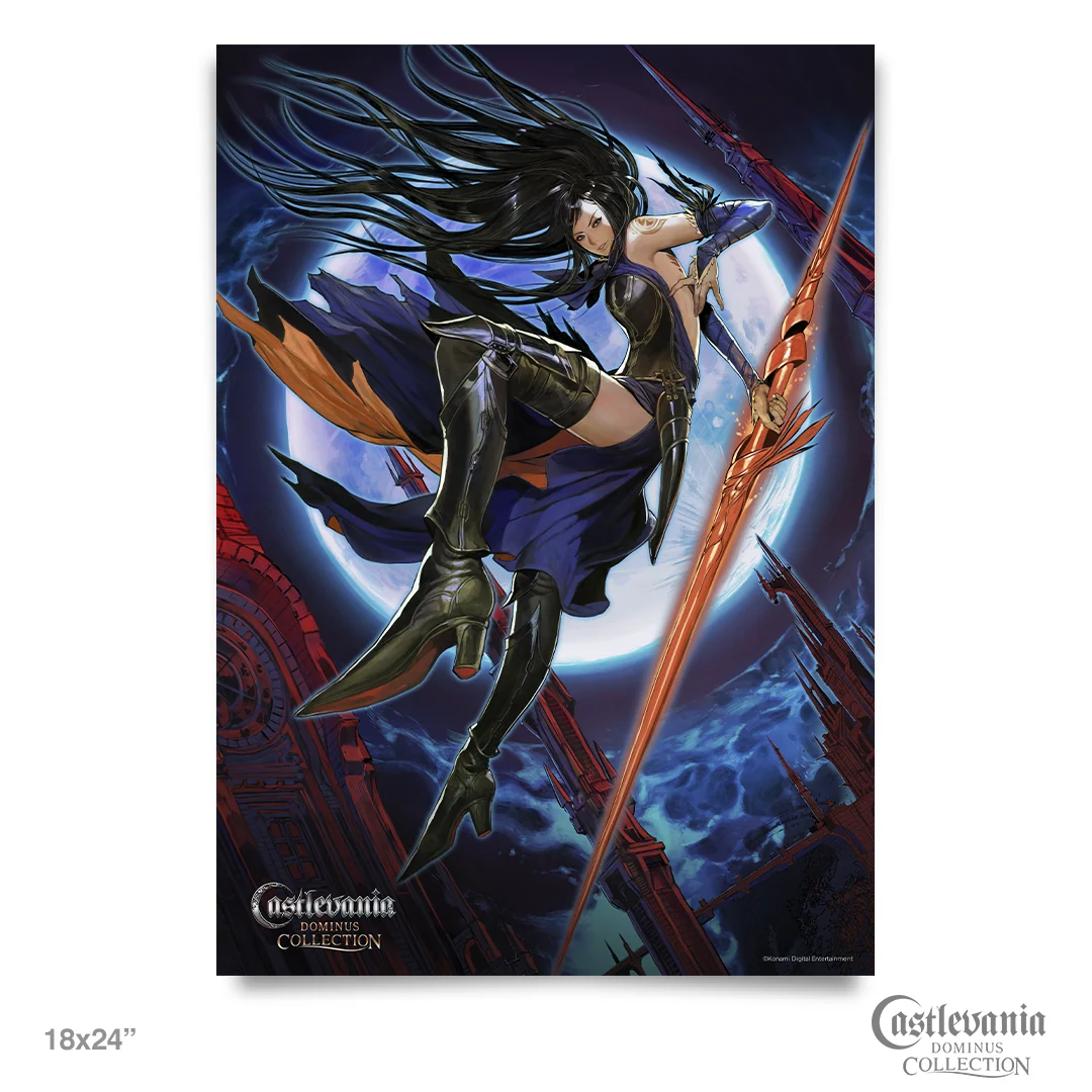 Castlevania Dominus Collection Poster Bundle with Gothic Game Art Prints