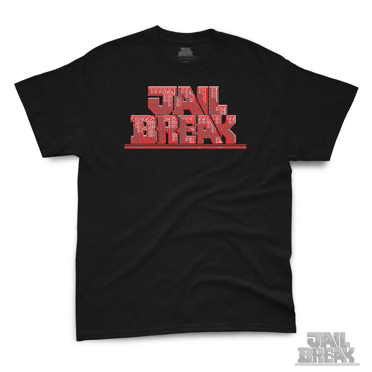 Jail Break T-Shirt aus weicher gekämmter Ring-Spun-Baumwolle