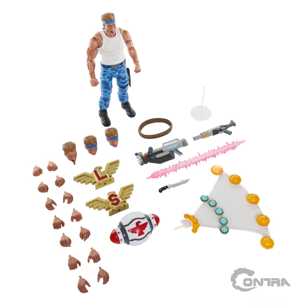Contra NES Bill and Lance Action Figures Standard Edition