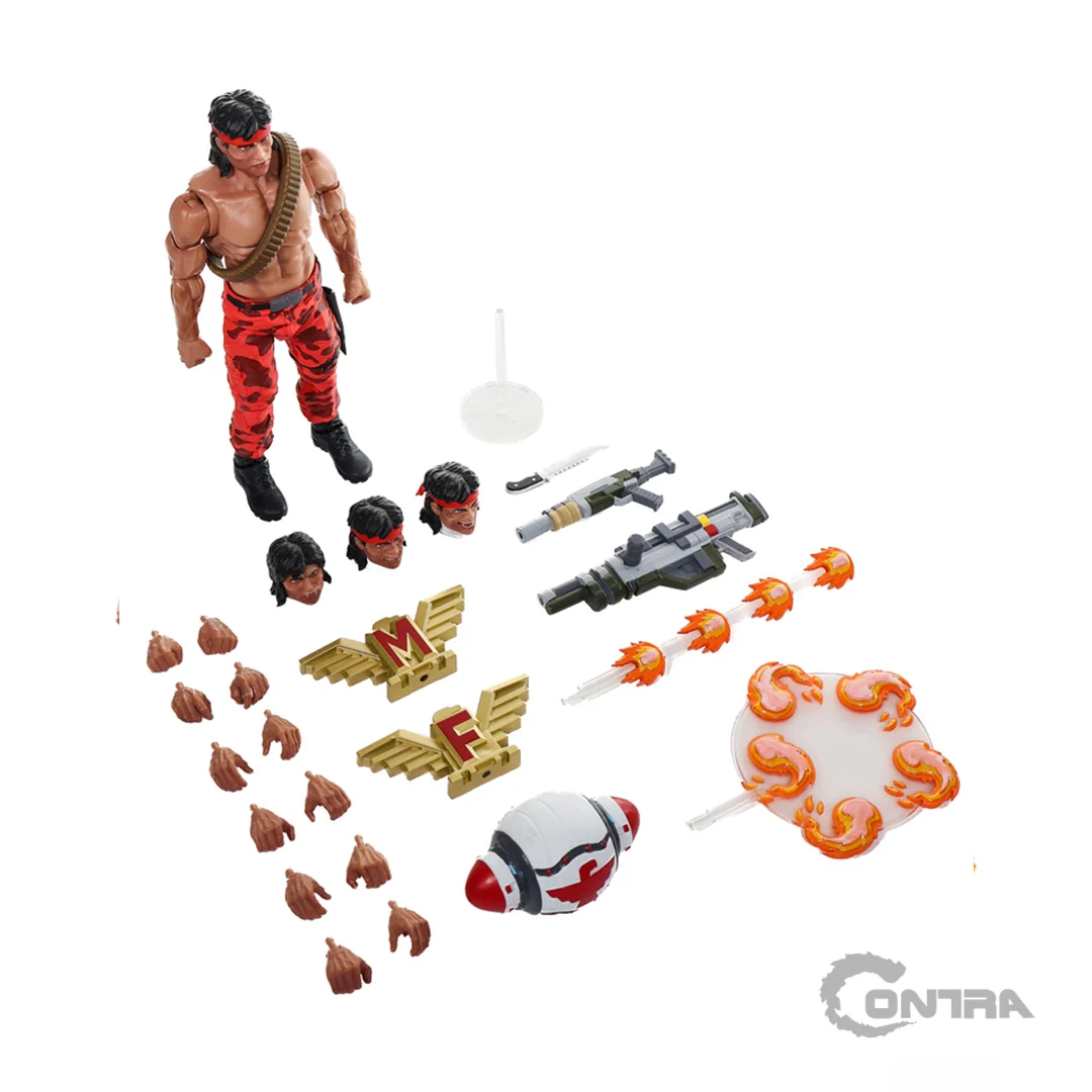 Contra NES Bill and Lance Action Figures Standard Edition