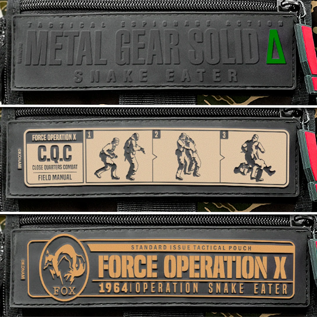 METAL GEAR SOLID Δ: SNAKE EATER Camo Tactical Shoulder Bag
