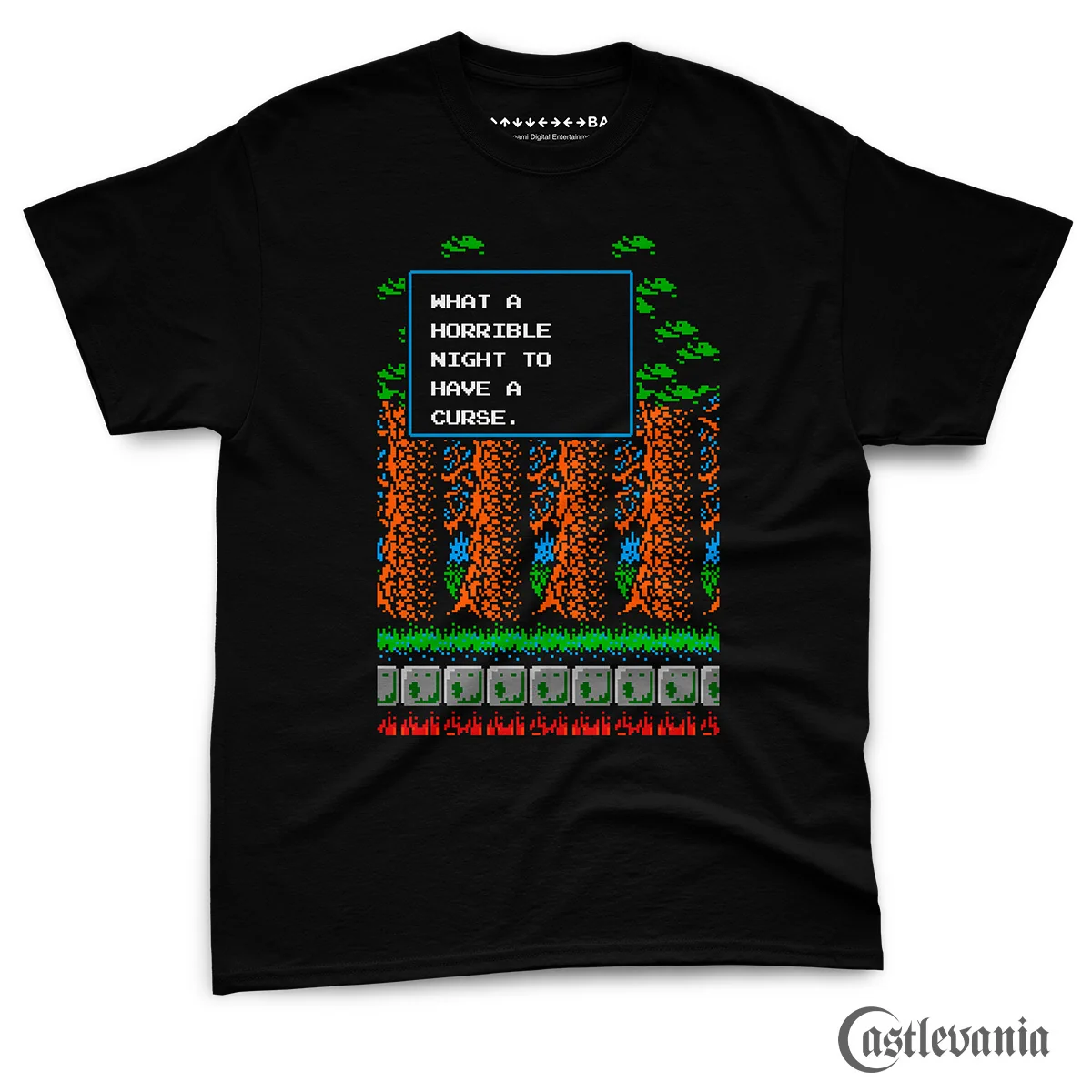 What a Horrible Night to Have a Curse Castlevania T-skjorte