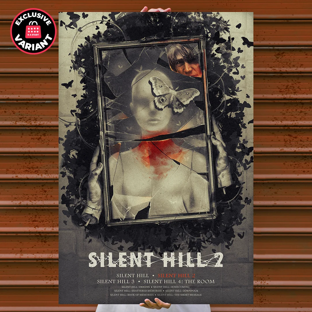 SILENT HILL 2 Limited Edition Art Poster OKS Exclusive by MOOR ART