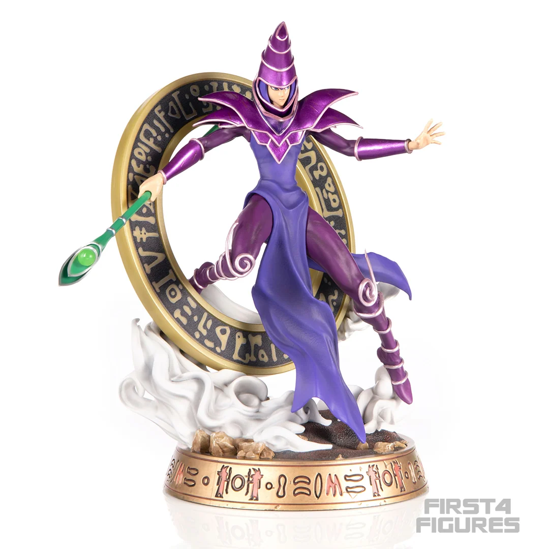 Yu-Gi-Oh! Dark Magician 紫色版 PVC 模型 標準版