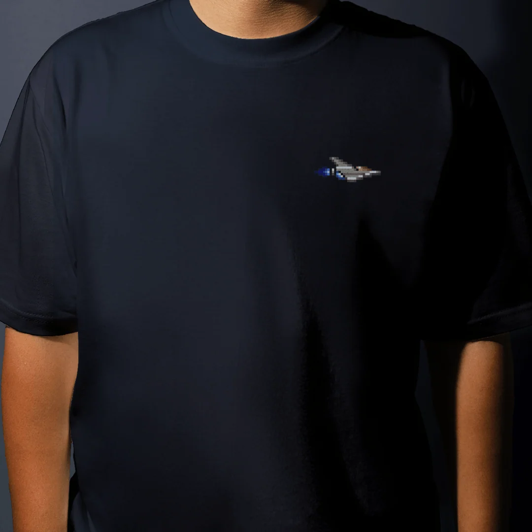 Gradius Origins Logos T-Shirt 40th Anniversary Emblem