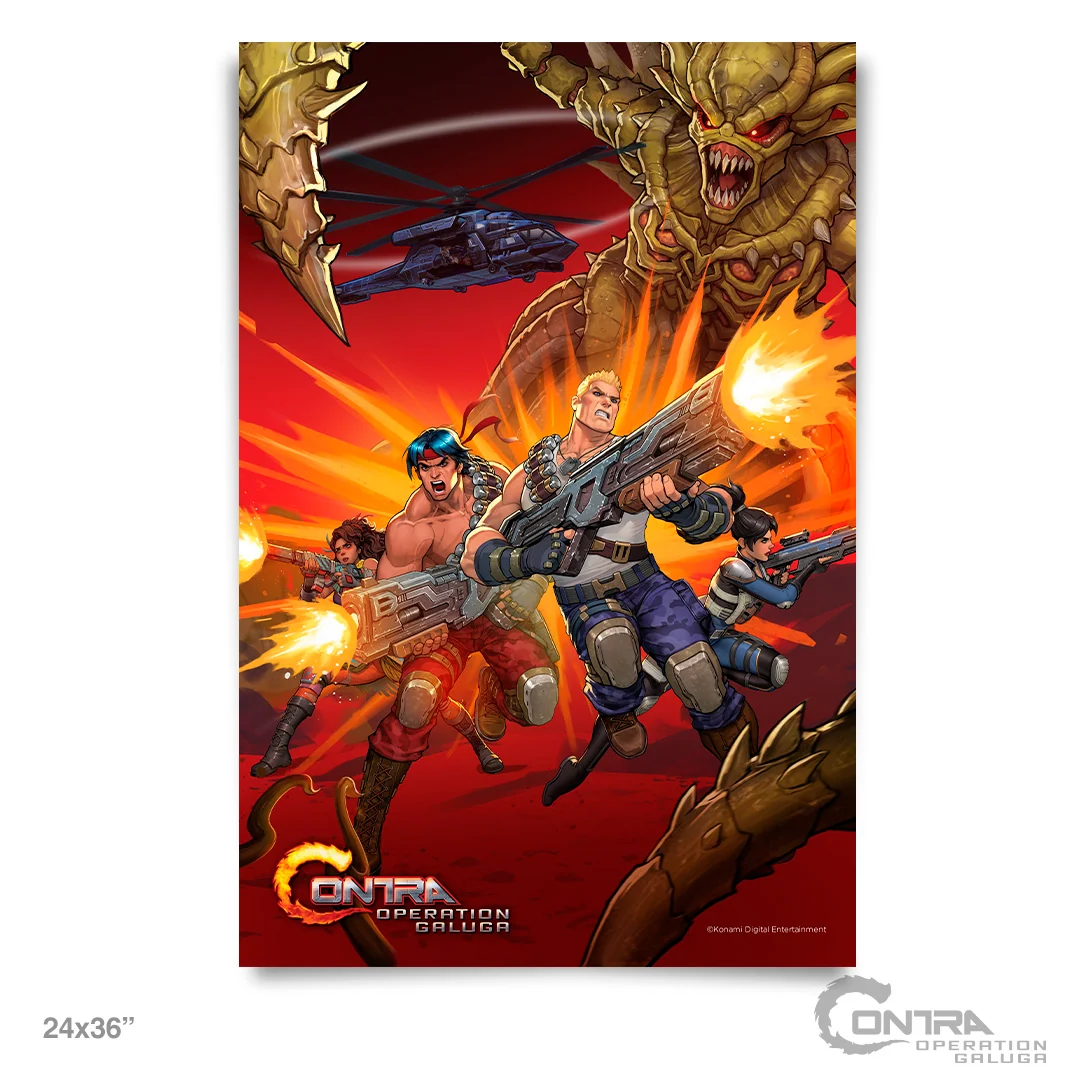 Contra: OG Poster for Operation Galuga Fans