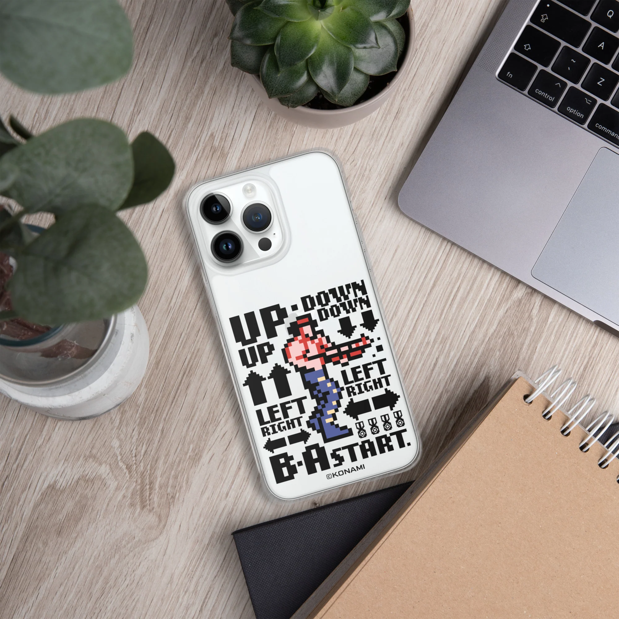 Contra Clear Case for iPhone® with Solid Back and Flexible Sides