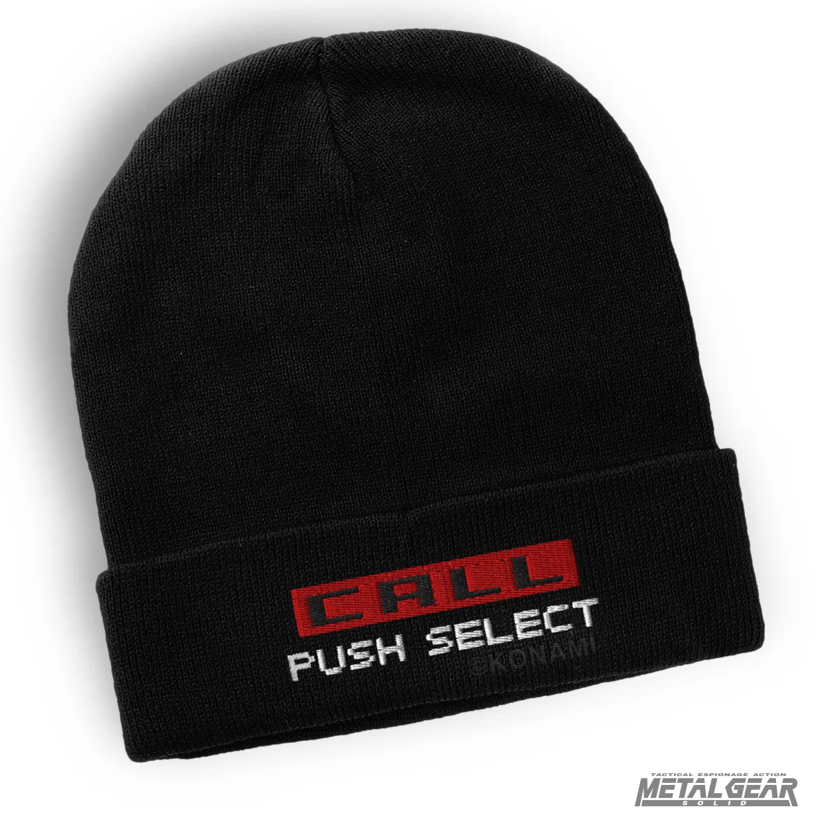 Call Incoming Bestickte Beanie aus Turbo-Acryl