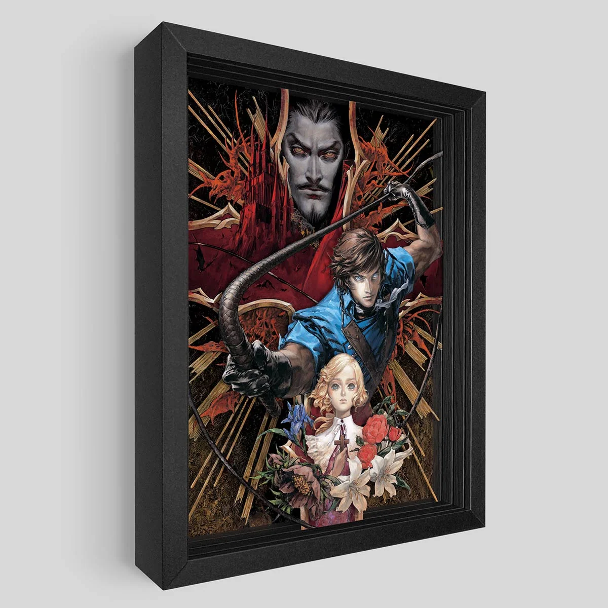 Castlevania: Symphony of the Night Richter Shadowbox Art