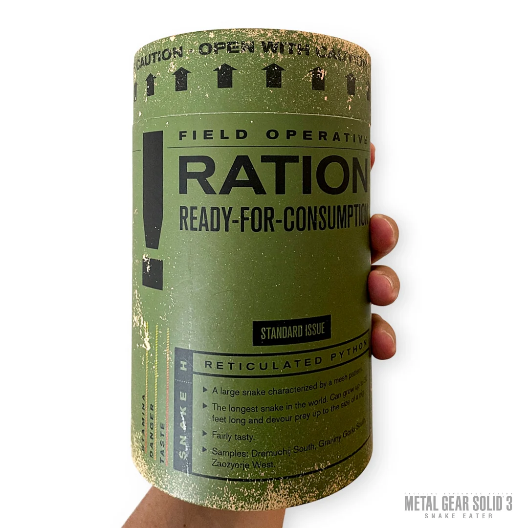 Pluszak MGS3 Snake Ration