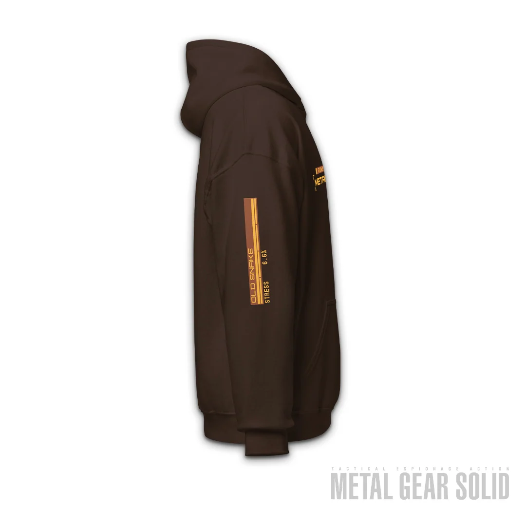 Metal Gear Solid 4: Guns of the Patriots UI 抓毛連帽衛衣