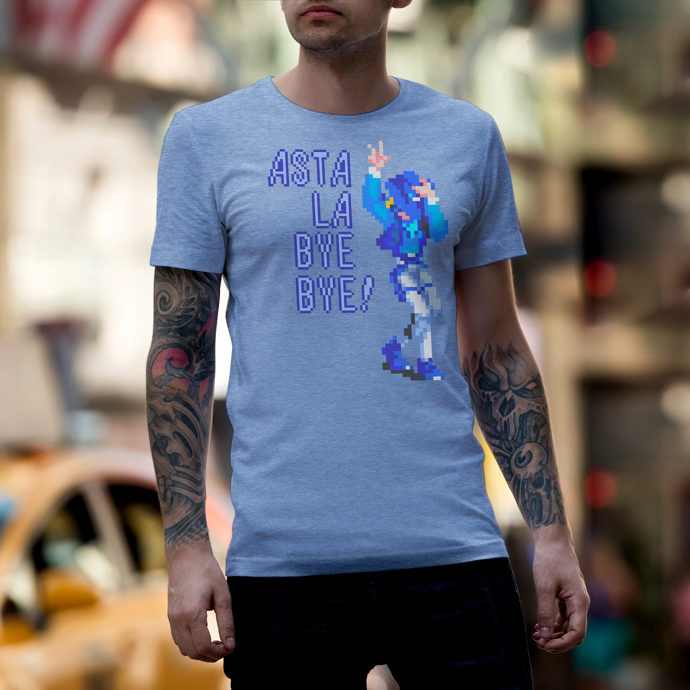 Asta La Bye-Bye T-shirt voor heren en dames